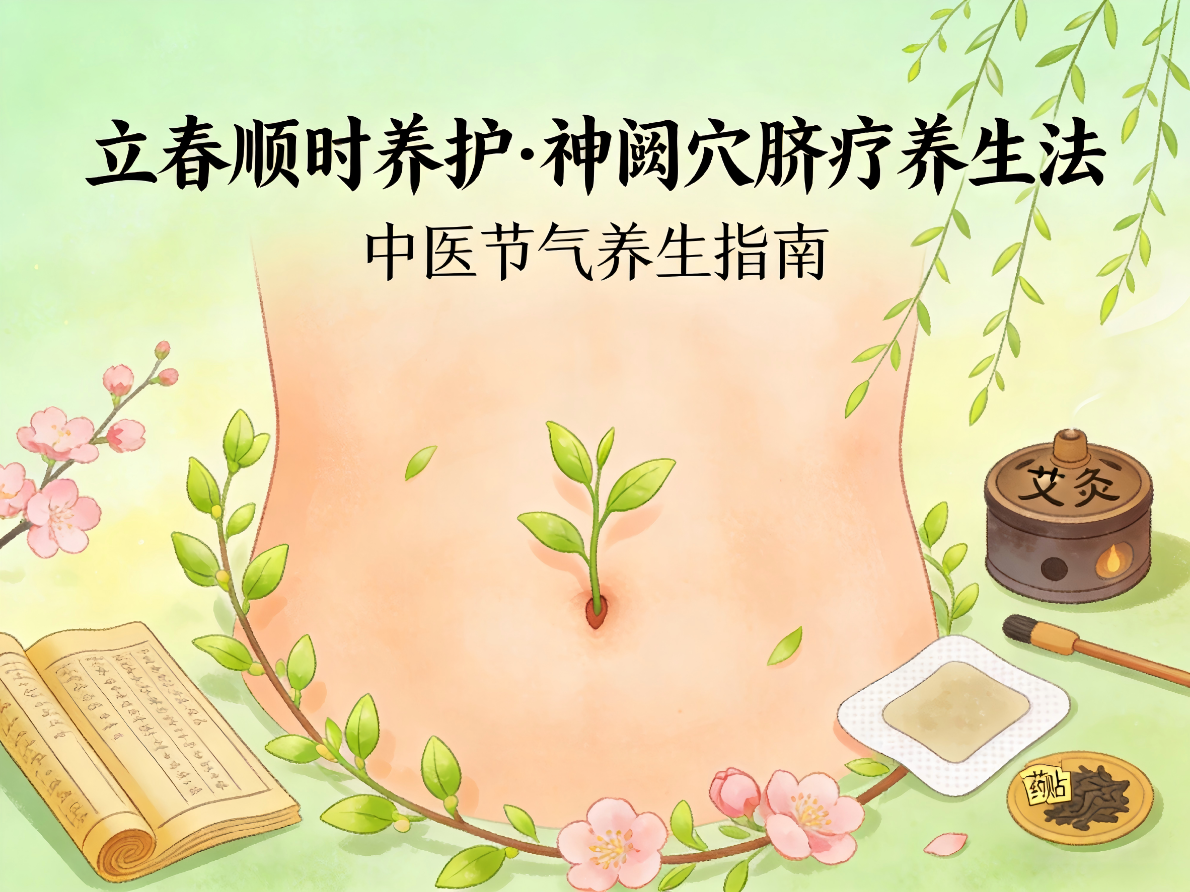 一份写给中年人的健康投资计划，用脐养热敷应对四季变化