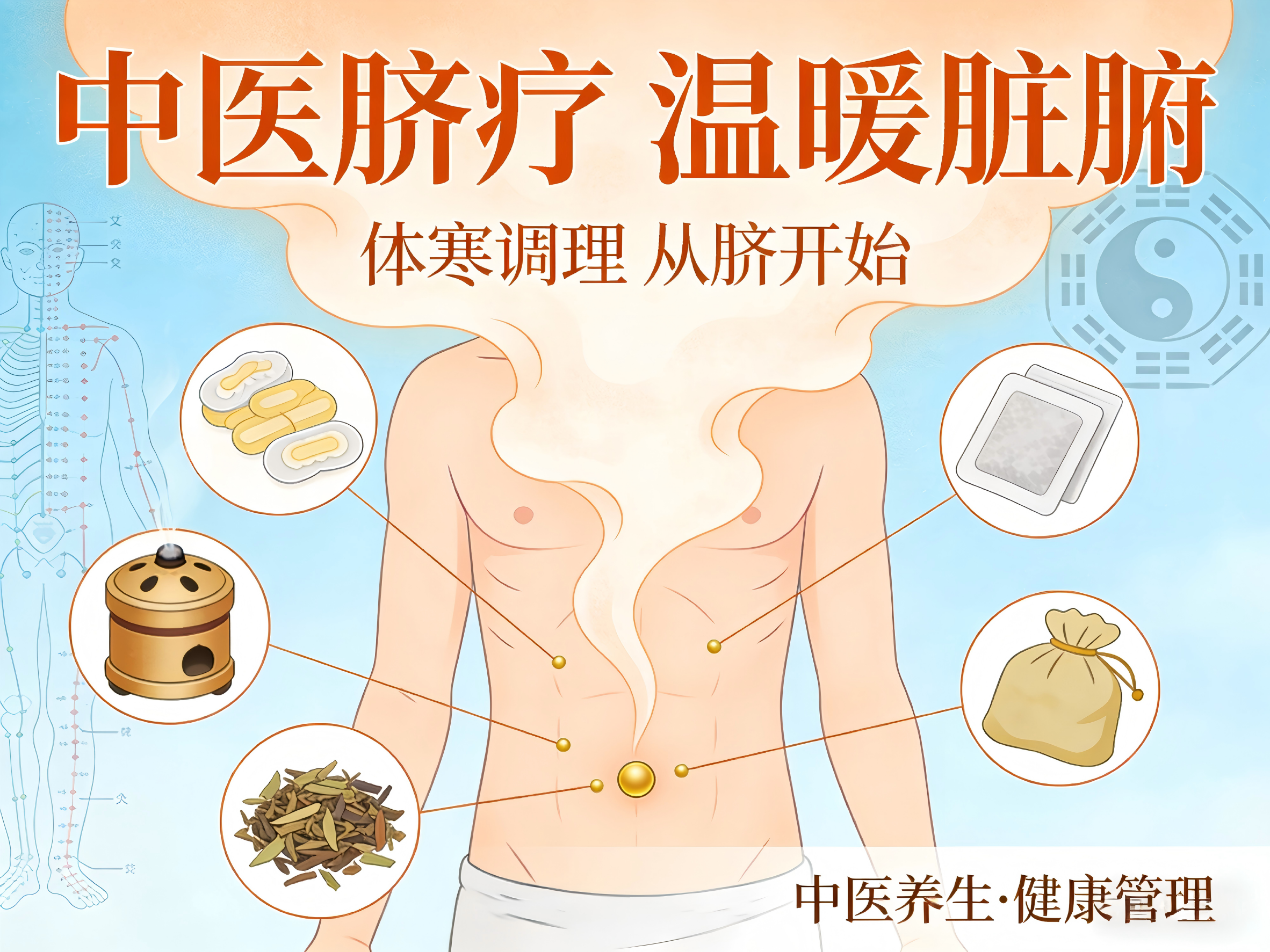 为什么你的手脚总是暖不起来，中医说，问题可能出在肚脐上