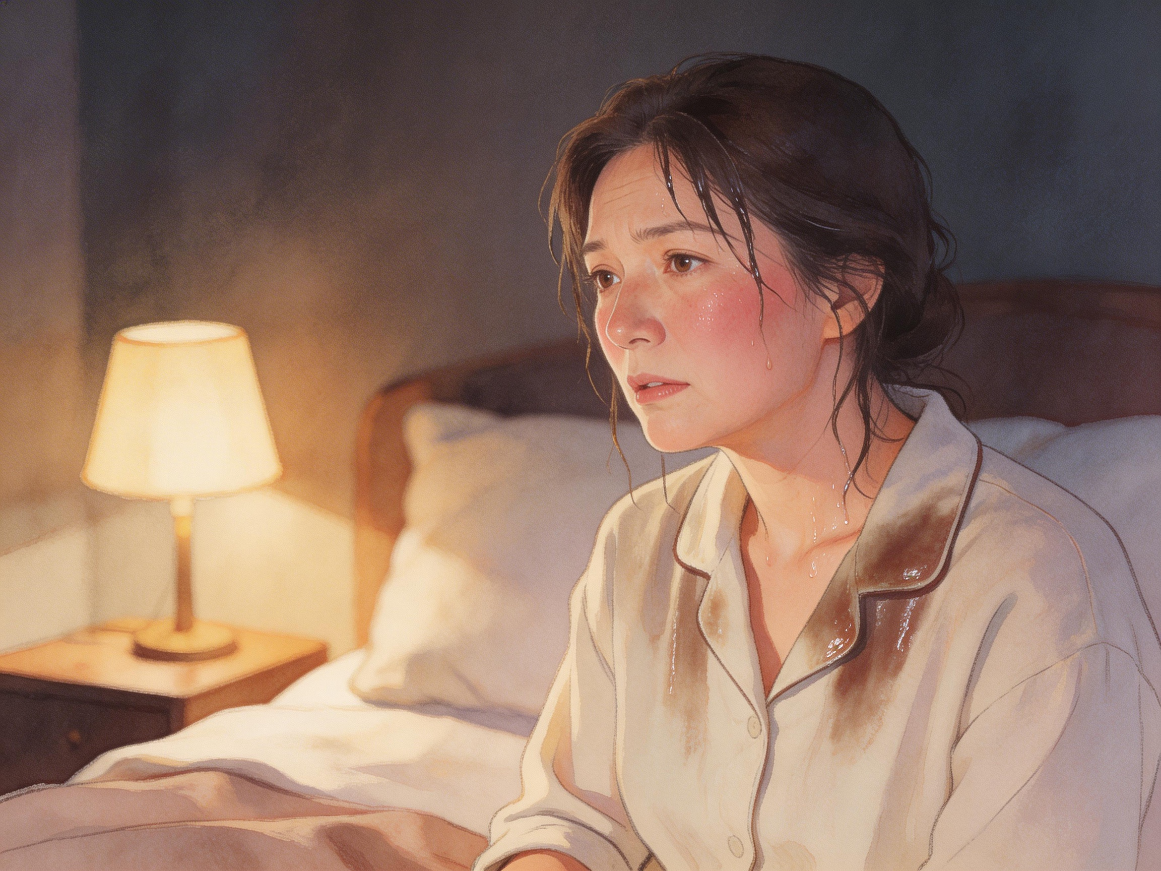 更年期潮热盗汗不敢吃激素？古柒春脐养调肾阴阳