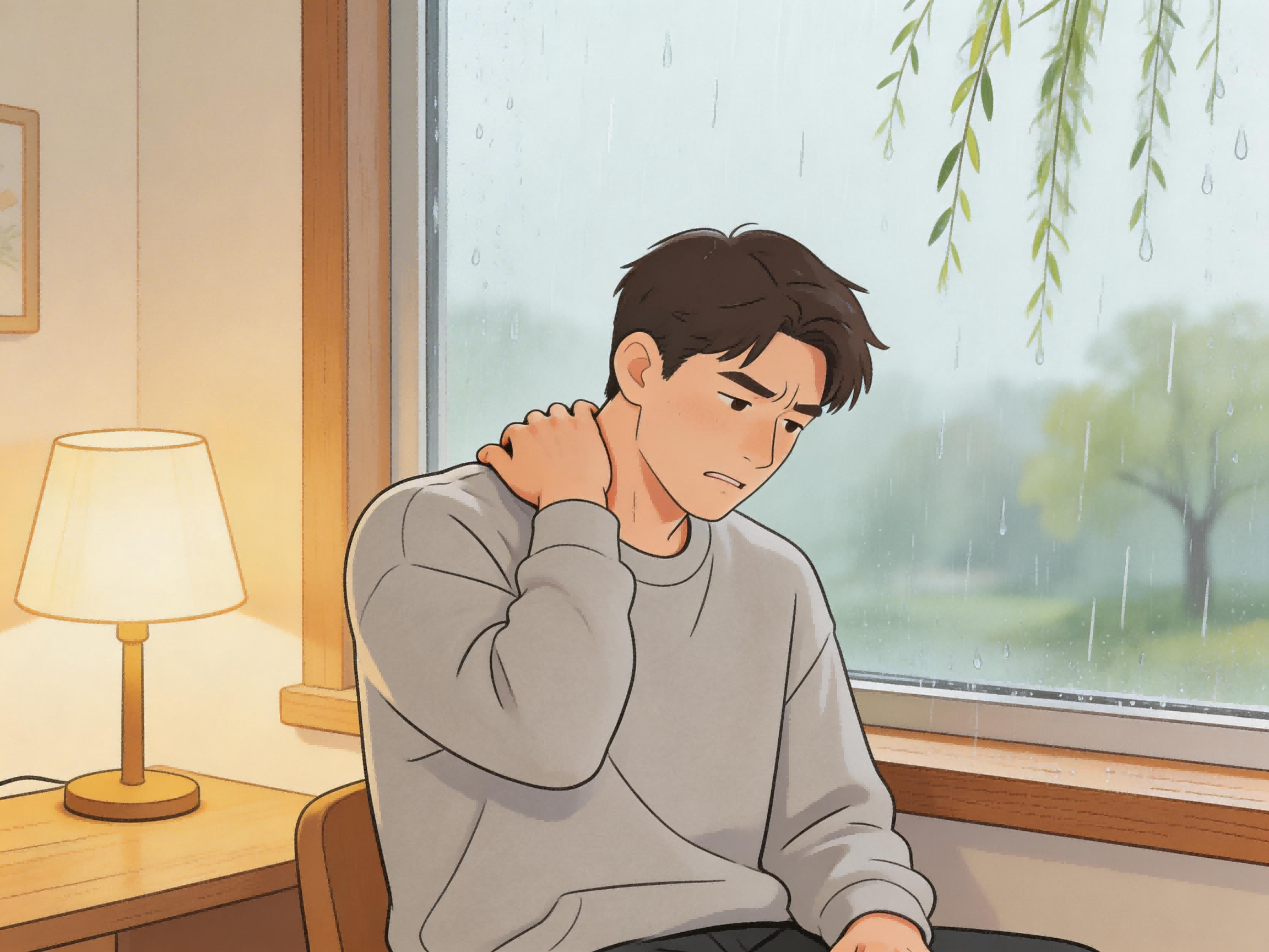 春季总觉肩颈僵硬，可能是湿气作祟，从肚脐入手科学祛湿